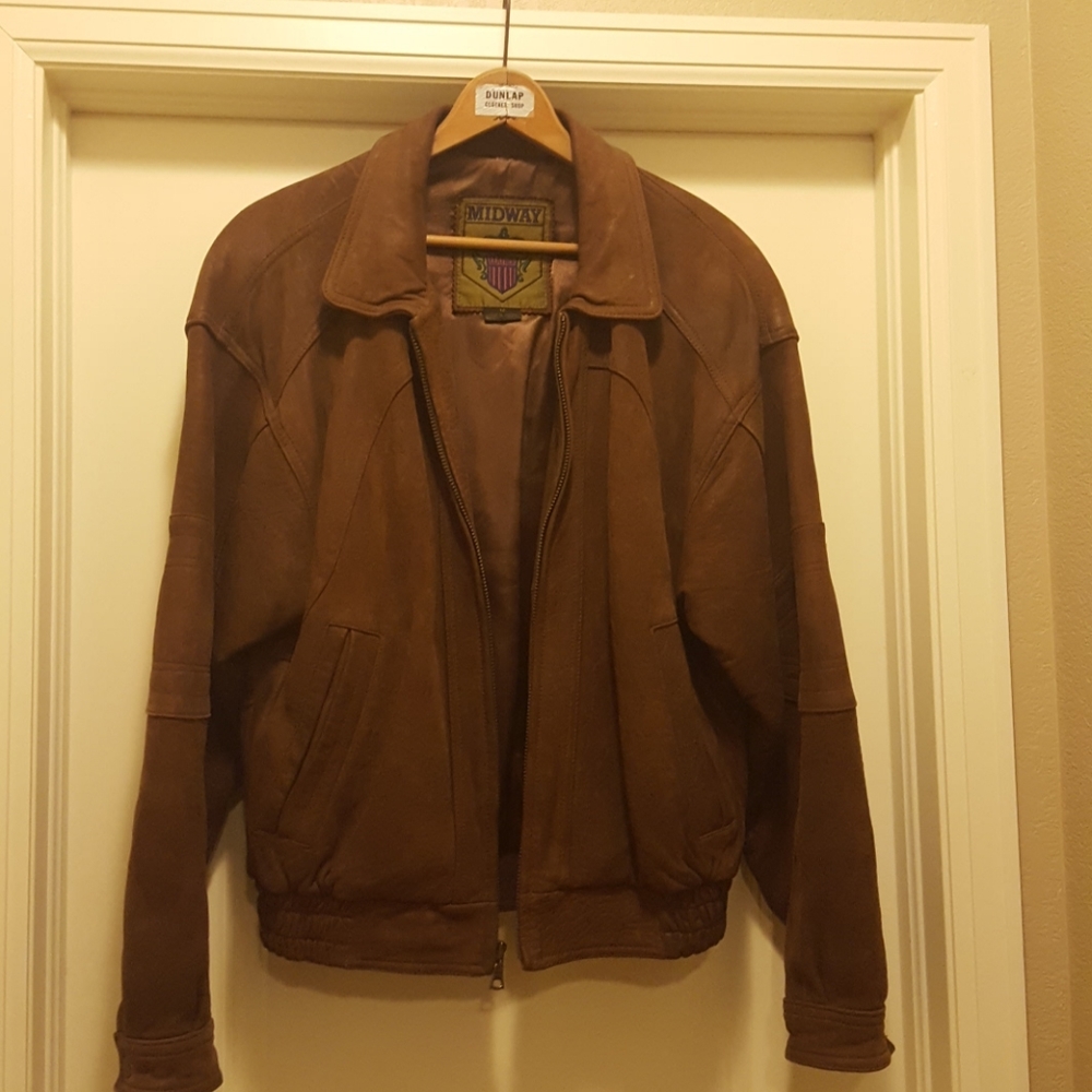 Leather jacket